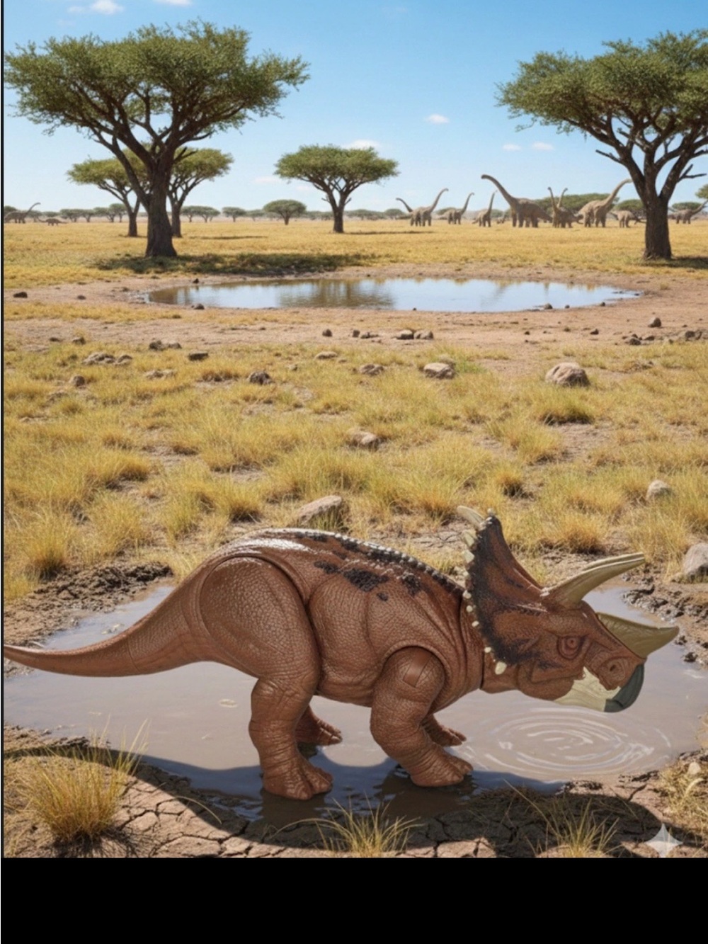Jurassic World Epic Evolution  Chaos Theory Pachyrhinosaurus  Dinosaur Figure